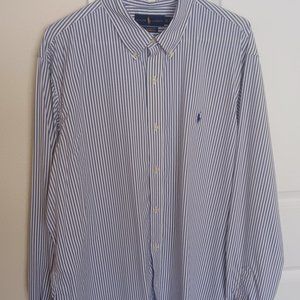 Polo Ralph Lauren button collar long sleeved shirt
